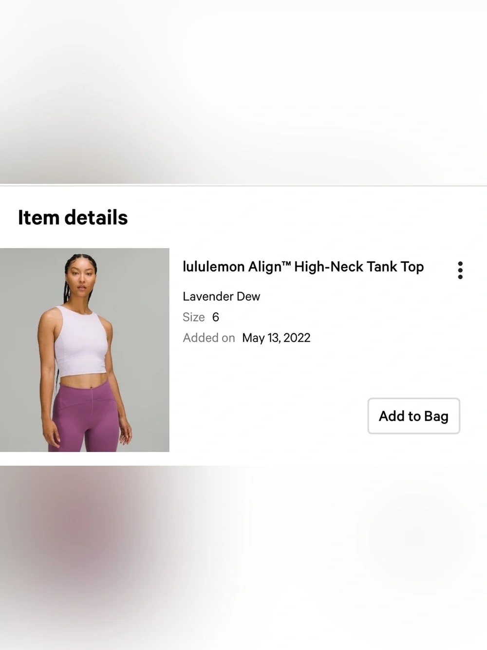 lululemon Align™ High-Neck Tank Top